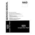 NAD 523 CD PLAYER Service Manual