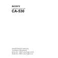 SONY CA-530 Service Manual