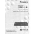 PANASONIC DVDX410U Owners Manual