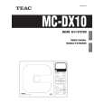 TEAC MC-DX10 Owners Manual