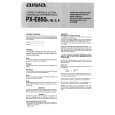 AIWA PXE850 Owners Manual