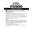 KAWAI FS900 Owners Manual