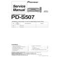 PIONEER PD-S507/WPW Manual de Servicio