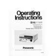 PANASONIC AG-7500A Owners Manual