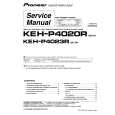 PIONEER KEH-P4023R/XM/EW Instrukcja Serwisowa