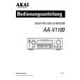 AKAI AA-V1100 Owners Manual