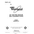 WHIRLPOOL RB266PXV2 Parts Catalog