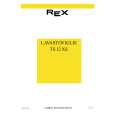 REX-ELECTROLUX TS12XE Owners Manual