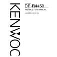 KENWOOD DPR4450 Instrukcja Obsługi