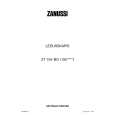 ZANUSSI ZT 194 BO Owners Manual