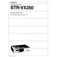 SONY STR-VX250 Owners Manual