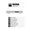 NAD S500 Owners Manual