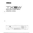 YAMAHA TX16W Owners Manual