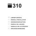 NAD 310 Owners Manual