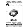 BOSCH BC016 Owners Manual