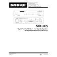 SHURE DFR11EQ VERSION 3 Owners Manual