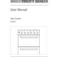 TRICITY BENDIX SG305/1SN Owners Manual