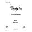 WHIRLPOOL AC0752XT0 Parts Catalog