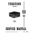FERGUSON FERGUSON392G Service Manual