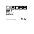 BOSS OC-2 Owners Manual