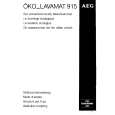 AEG LAV915W Owners Manual
