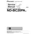 PIONEER ND-BC20PA/E5 Service Manual