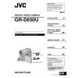 JVC GR-D650US Owners Manual