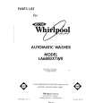 WHIRLPOOL LA6800XTW0 Parts Catalog