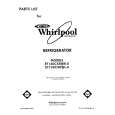 WHIRLPOOL ET14DCXRWR0 Catálogo de piezas