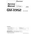 PIONEER GM-X952 Service Manual