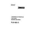 ZANUSSI FLS823C Owners Manual