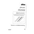 JUNO-ELECTROLUX JTH 211 B Owners Manual