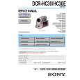 SONY DCRHC30E Service Manual