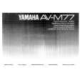 YAMAHA AV-M77 Manual de Usuario