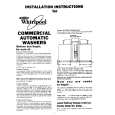 WHIRLPOOL 3CA2100XMW0 Installation Manual