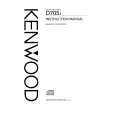 KENWOOD D705I Owners Manual