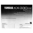 YAMAHA KX-330 Instrukcja Obsługi