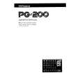 ROLAND PG-200 Owners Manual