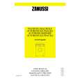 ZANUSSI ADVANTAGE45 Owners Manual ZANUSSI ADVANTAGE45 Owners Manual