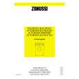 ZANUSSI ADVANTAGE45 Owners Manual