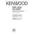 KENWOOD CD423M Owners Manual