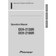 PIONEER DEH-2130R/XM/EW Owners Manual