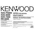 KENWOOD KDC8009 Owners Manual