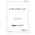 NIKON AF-I NIKKOR ED 600MMF/4D IF Service Manual