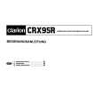 CLARION CRX95R Manual de Usuario