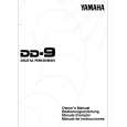 YAMAHA DD-9 Manual de Usuario