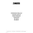 ZANUSSI ZI7075F Owners Manual