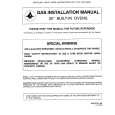 WHIRLPOOL CGW3330ADW Installation Manual
