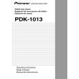 PIONEER PDK-1013/WL Instrukcja Obsługi