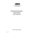 ZANUSSI CZC16/9FA Owners Manual